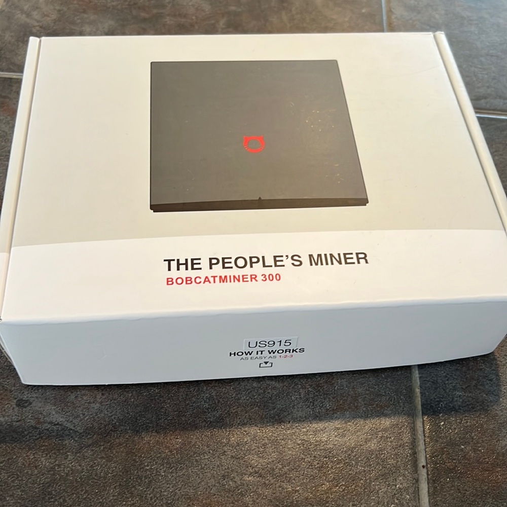 Moving Sale!  Bobcat 300 Helium Miner New in Box
